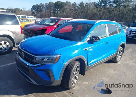 2024 Volkswagen Taos 1.5T Se z USA, uszkodzony, nr VIN 3VVEX7B2XRM057388